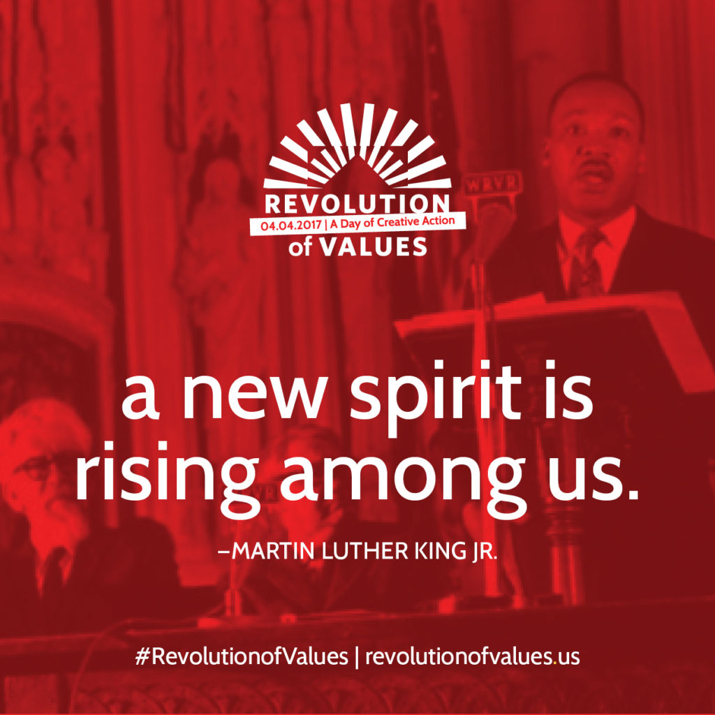 a new spirit is rising among us (from Beyond Vietnam, MLK 1967)