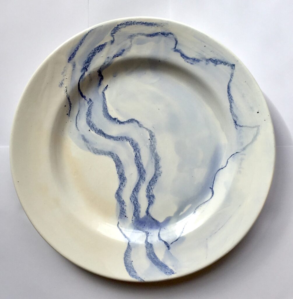 large plate, 2016-6